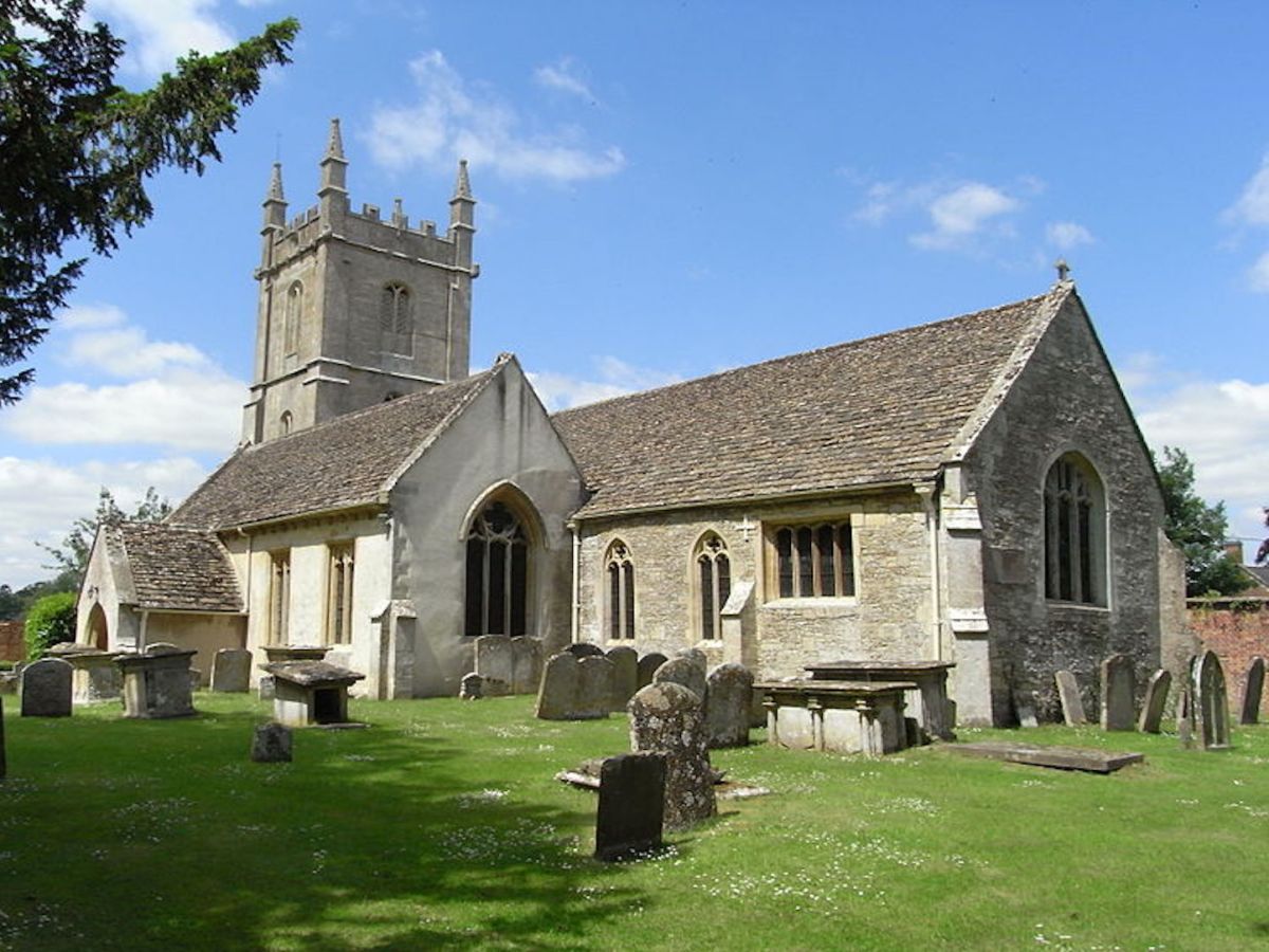 Dauntsey church